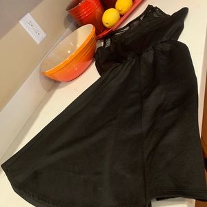 Super cute little black dress with mesh top size L